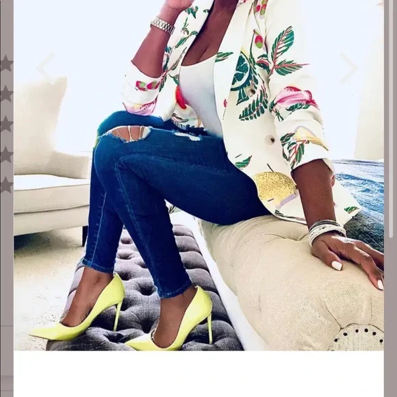 Women’s Blazer Souk & Sepia size Large - Picture 7 of 13